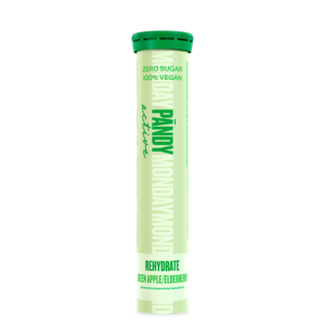 Butik 3 Pändy Rehydrate Effervescent, 20 tablets, Green Apple/Elderberry