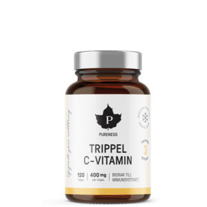 Trippel C-vitamin 120 kapslar