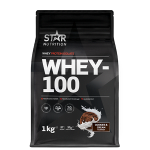 Whey-100 Vassleprotein 1 kg