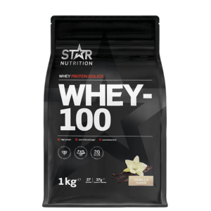 Whey-100 Vassleprotein 1 kg