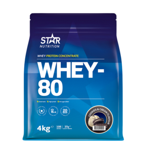 Whey-80 Vassleprotein 4 kg