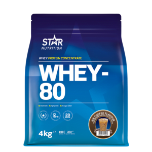 Whey-80 Vassleprotein 4 kg