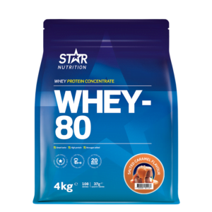 Whey-80 Vassleprotein 4 kg