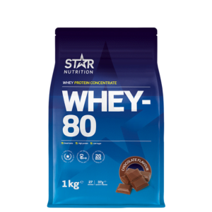 Whey-80 Vassleprotein 1 kg