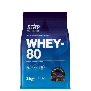 Whey-80 Vassleprotein 1 kg