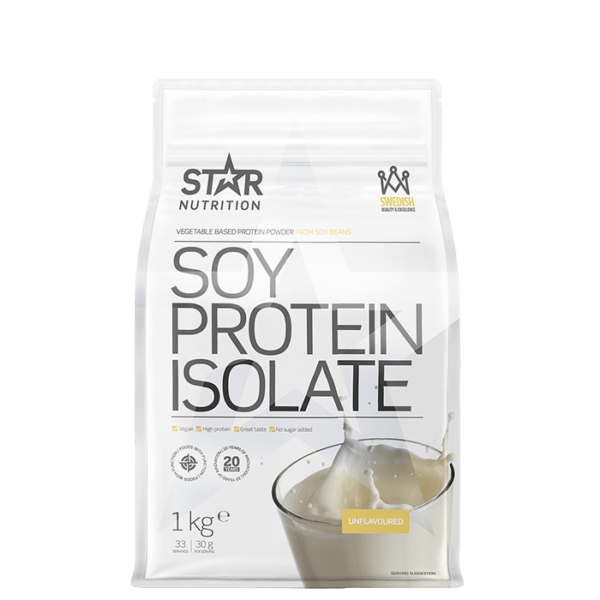 6321R Starnutrition SoyProteinIsolate Unflavoured 1kg feb20