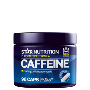 Koffeintabletter 100 mg 90 kapslar