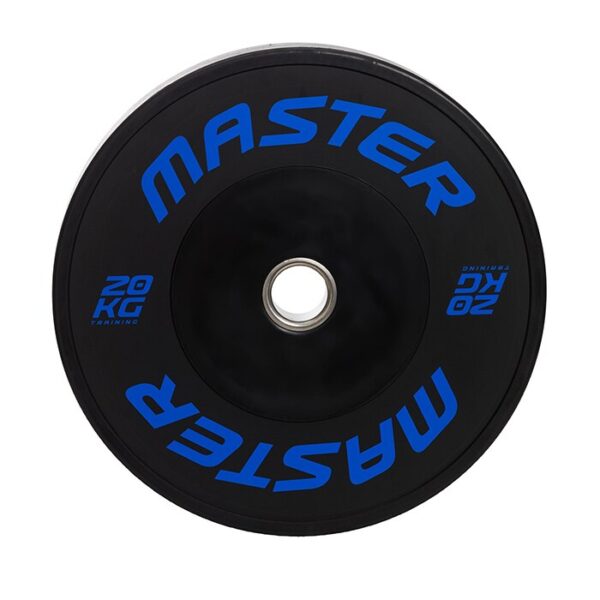 68 500712 master fitness training bumper plate 20 kg 1