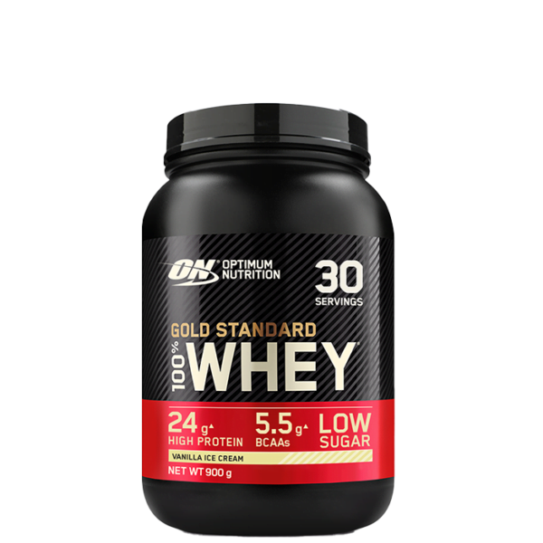 Optimum Nutrition 100% Whey Gold Standard Vassleprotein 908 g