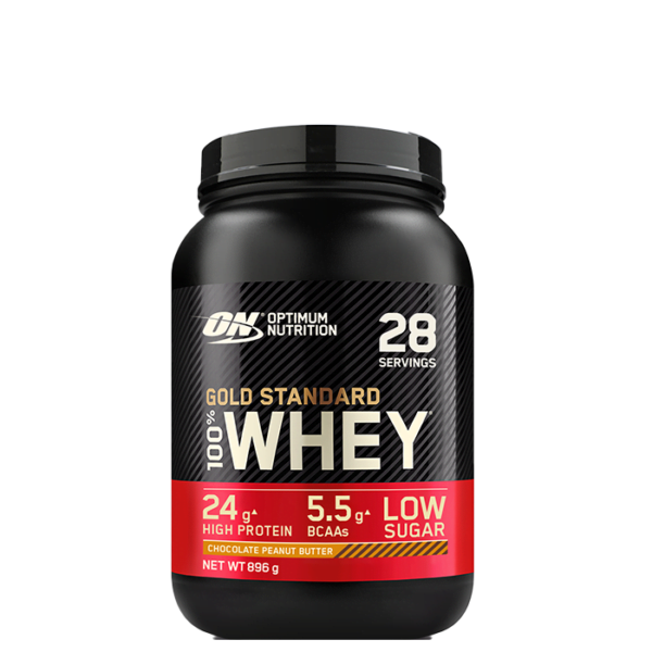 Optimum Nutrition 100% Whey Gold Standard Vassleprotein 908 g