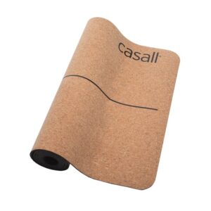 Butik 2 Yoga Mat Natural Cork 5mm, Natural Cork/Black