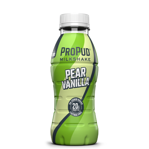 73148R ProPud Protein Milkshake 330 ml pearvanilla april22