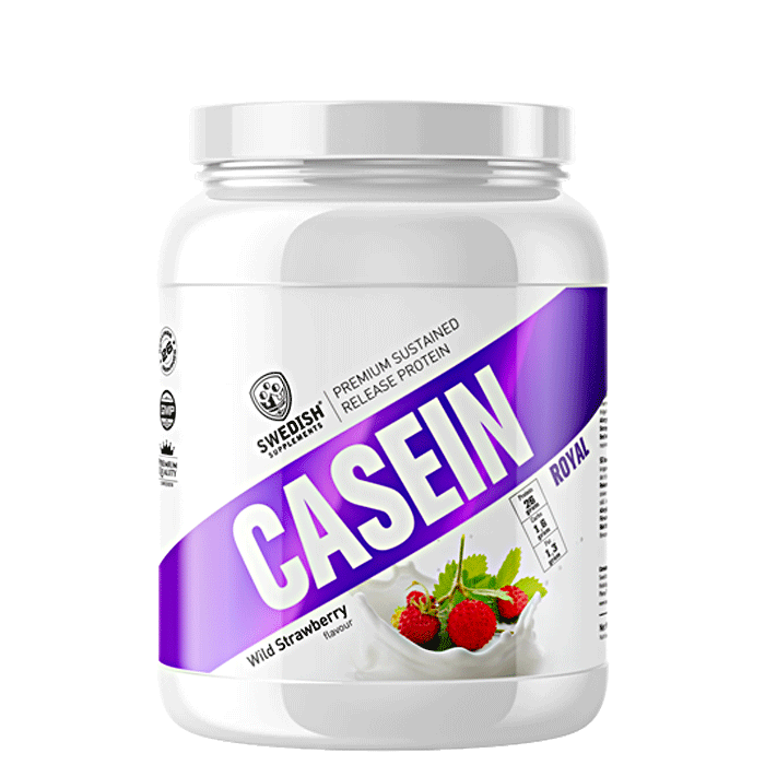 Slow Casein, 900 g, Wild Strawberry 1 Slow Casein, 900 g, Wild Strawberry