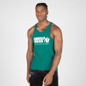 Butik 7 Classic Tank Top, Teal Green