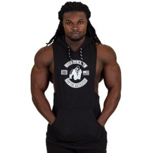 Lawrence Hooded Tank Top, black