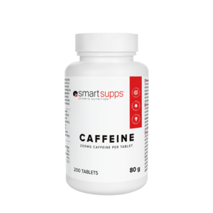 SmartSupps Caffeine, 200mg, 200 tabs