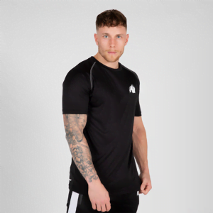 Performance T-Shirt, Black/Grey