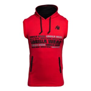 Butik 3 Melbourne SL Hooded T-Shirt, Red
