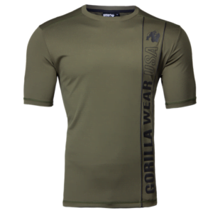 Butik 16 Branson T-Shirt, Army Green/Black