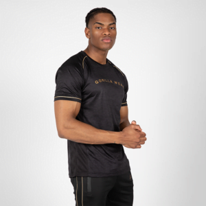 Fremont T-Shirt, Black/Gold
