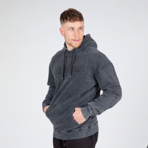 Crowley Oversized Men's Hoodie, Washed Grey
