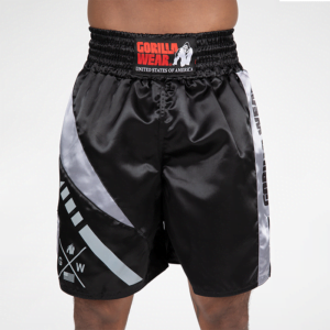 Hornell Boxing Shorts, Black/Grey