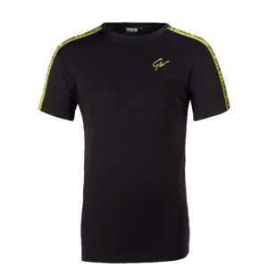 Butik 2 Chester T-Shirt, Black/Yellow
