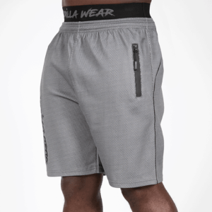 Butik 9 Mercury Mesh Shorts, Grey/Black