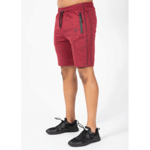 Wenden Track Shorts, Burgundy red