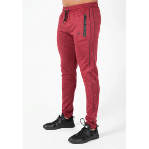 Wenden Track Pants, Burgundy red