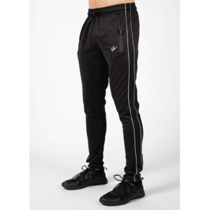 Wenden Track Pants, Black/White
