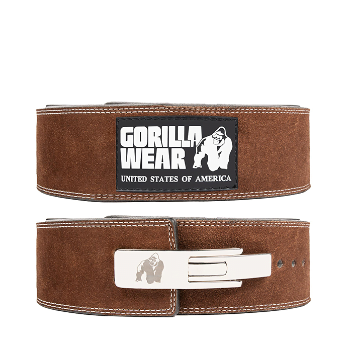 4 Inch Powerlifting Lever Belt, Brown 1 4 Inch Powerlifting Lever Belt, Brown