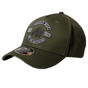 Butik 7 Darlington Cap, Army Green, OS