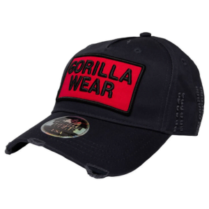 Butik 11 Harrison Cap, Black/Red, OS