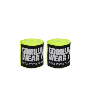 Butik 8 Boxing Hand Wraps, Yellow