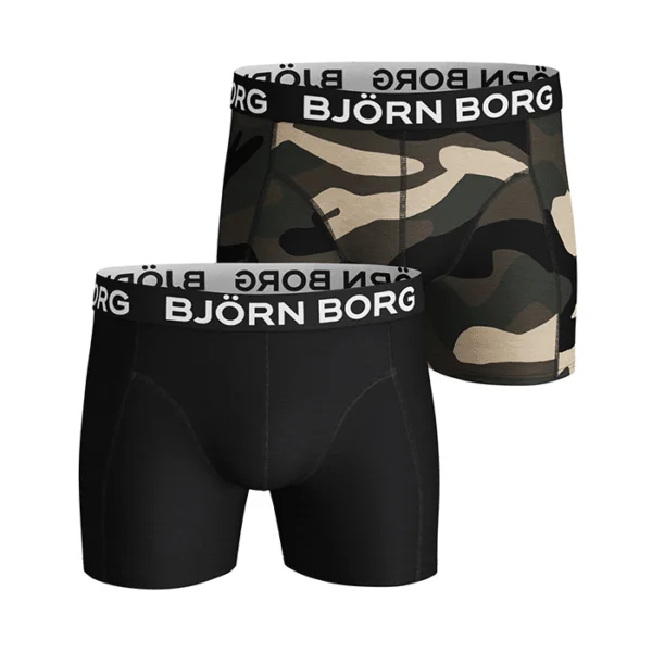 9999 1681 90011R Bjorn Borg 2 Pack Boxer Core Black 01 jan2021