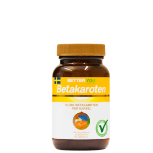 Betakaroten 50 mg 50 kapslar