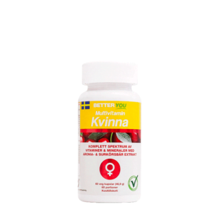 Multivitamin Kvinna 60 kapslar
