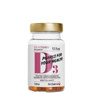 D3-vitamin 12,5µg Tiny Pearls 120 kapslar