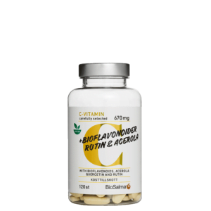 C-vitamin 670 mg bioflavonoider 120 tabletter