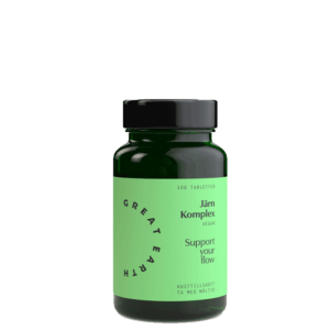 Järn Komplex 25 mg 100 tabletter