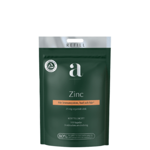 Butik 16 Zink 100 kapslar Refill