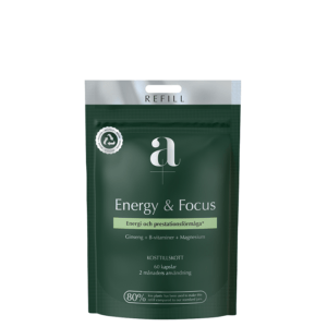 Energy & Focus 60 kapslar Refill