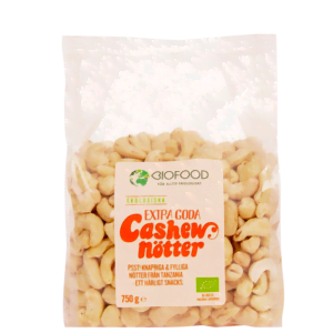 Cashewnötter hela 750 g
