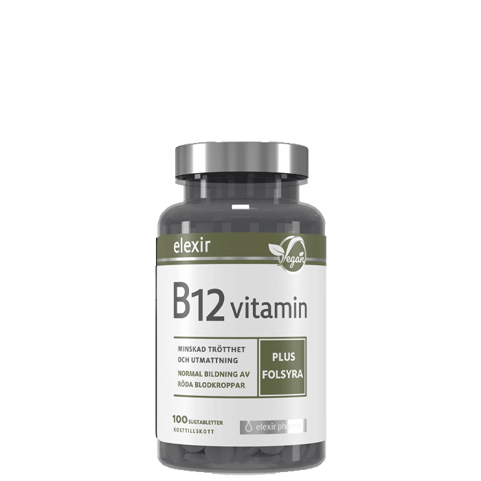 B-12 Vegan 100 tabletter 1 B-12 Vegan 100 tabletter