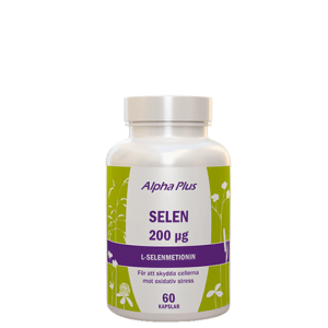 Selen 200 µg 60 kapslar