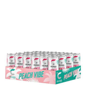 24 x Celsius, 355 ml, Peach Vibe