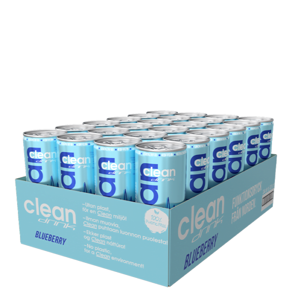 FP230461 Clean Drink 330 ml Blueberry 1222