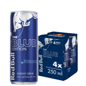 Ecoshaker EC1 700 ml, Forest 3 4 x Red Bull Energidryck, 250 ml, Blue Edition