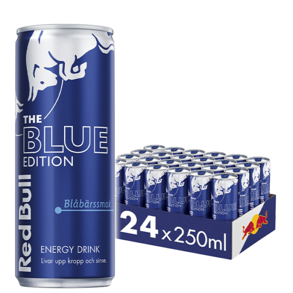 FP36201 Red Bull Energidryck 250 ml Blue Edition jan23